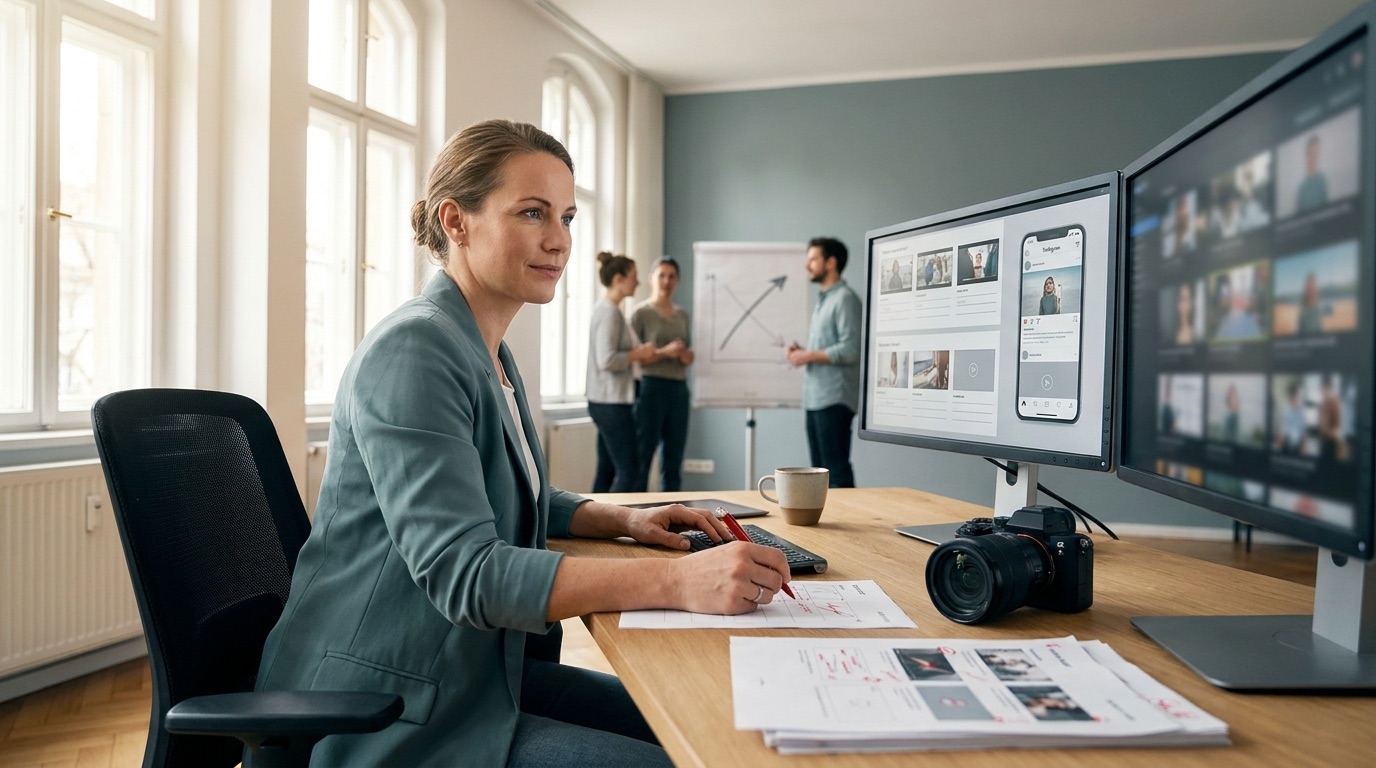 KI-Content-Produktion 2026: Der Workflow, bei dem der Mensch entscheidet
