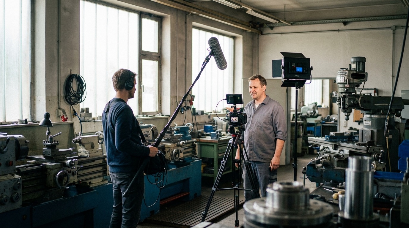 Imagefilm-Dreh: der Ablauf — und wie Sie Ihr Team auf den Imagefilm-Dreh vorbereiten